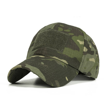 New Camo Baseball Cap Men Summer Mesh Cap Tactical Camouflage Velcr Snapback Cap Hat for Men