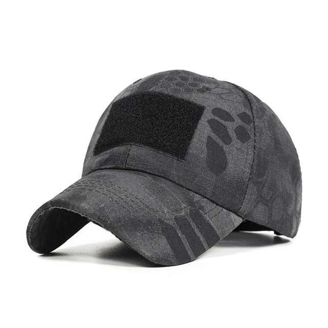New Camo Baseball Cap Men Summer Mesh Cap Tactical Camouflage Velcr Snapback Cap Hat for Men