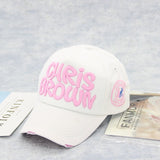 11 Colors Chris Brown Baseball Caps Letter Sports Ladies Gorra Visera Mujer Chapeau