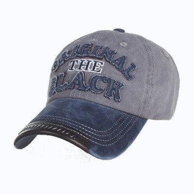 Hot 100% washed cotton men baseball cap fitted cap snapback hat
