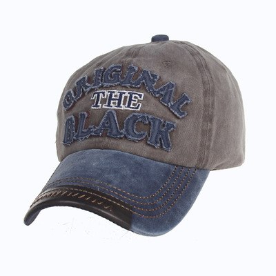 Hot 100% washed cotton men baseball cap fitted cap snapback hat