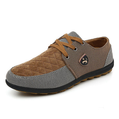 2019 Fashion Canvas Shoes Men Casual Shoes Summer Breathable Yellow Comfortbale