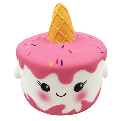 Jumbo Cheese Chocolate Biscuits Cute Squishy Slow Rising Soft Squeeze