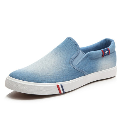 EXCARGO Canvas Shoes Sneakers Men Shoes Slip On 2019 Summer