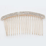 Elegant Huge Wedding Hair Combs For Bride Crystal Rhinestones Pearls Women Hairpins Bridal Headpiece Hair Jewelry Accessories