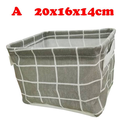 Desktop Storage Box Cute Printing Waterproof Organizer