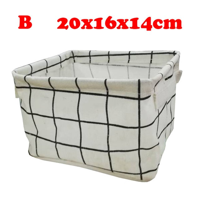 Desktop Storage Box Cute Printing Waterproof Organizer