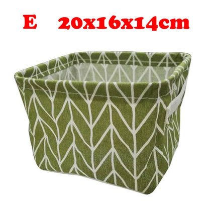 Desktop Storage Box Cute Printing Waterproof Organizer