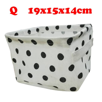 Desktop Storage Box Cute Printing Waterproof Organizer
