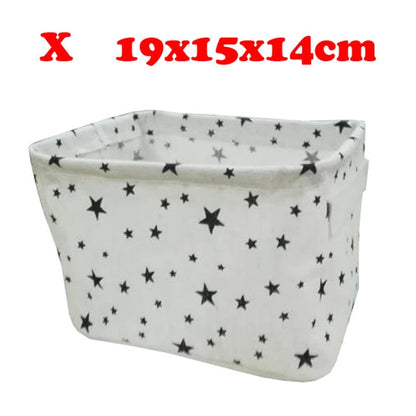 Desktop Storage Box Cute Printing Waterproof Organizer