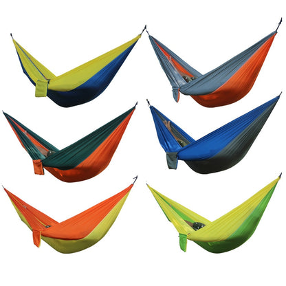 Portable Hammock 2 Person Outdoor Camping Survival Hammock Garden Swing