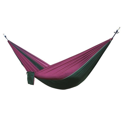 Portable Hammock 2 Person Outdoor Camping Survival Hammock Garden Swing
