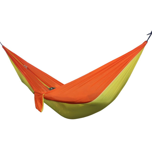 Portable Hammock 2 Person Outdoor Camping Survival Hammock Garden Swing