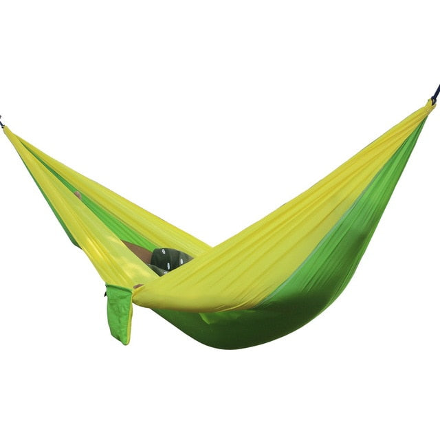 Portable Hammock 2 Person Outdoor Camping Survival Hammock Garden Swing