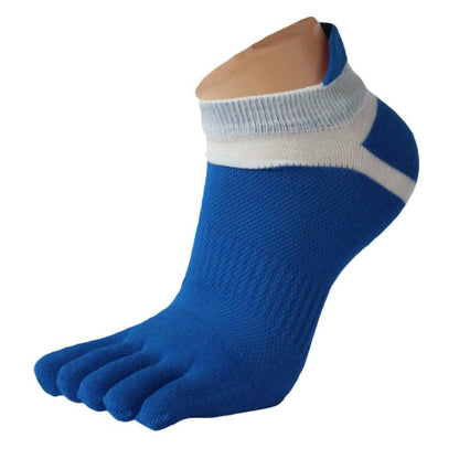2016 Hot Sale 1 Pair MenMesh Meias Sports Running Five Finger Toe Socks Cotton Winter
