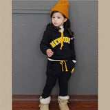 Girl Clothing Set,3-8 Age Girls Sport Clothes Suits Sets Children Hoodie - Shopy Max