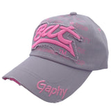 Brand New Arrival Best Quality 13 colors Cotton Mens Hat letter Bat unisex Women hats baseball cap