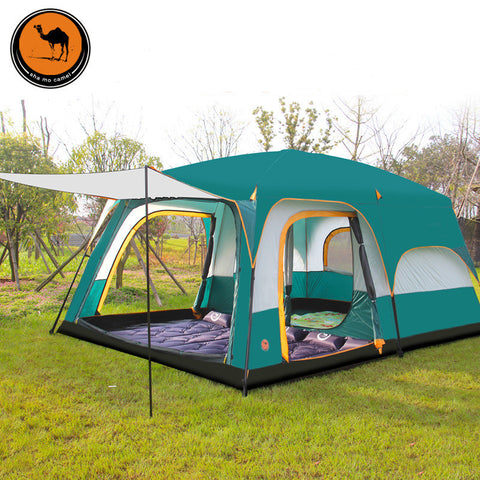 430*305*200cm 10-12 Person Large Camping Tents Waterproof Beach Tent Pop Up Hiking Fishing Outdoor Tents Shop Online Stores