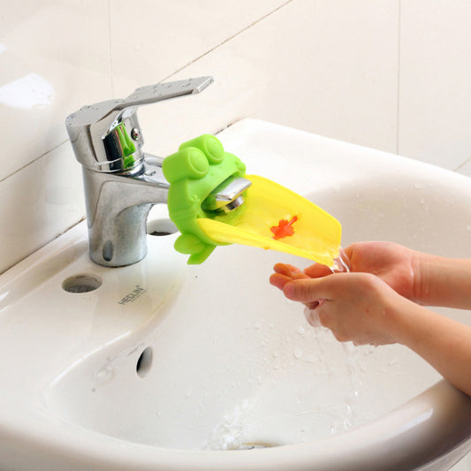 Faucet Extender For Children Toddler Kids Hand Washing  Kids Hand Washing Faucet  Baby Kids Hand Wash Helper Bathroom Sink E5M1