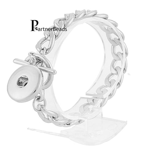 18 mm glass print  snap button jewelry luxurious  alloy  bottom fit snaps bracelets
