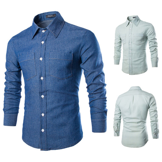Casual Business Men's Shirt - Shopy Max