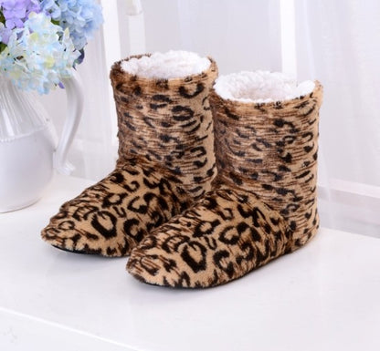 New 2013 Winter warm indoor boots women's at home slippers christmas deer boots women shoes home cotton snow boots soft