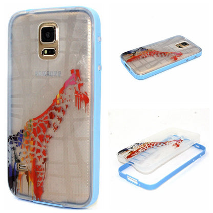 Hybrid Soft TPU Transparent Back Cover & Plastic Frame Cases for  Samsung Galaxy S5 - Shopy Max