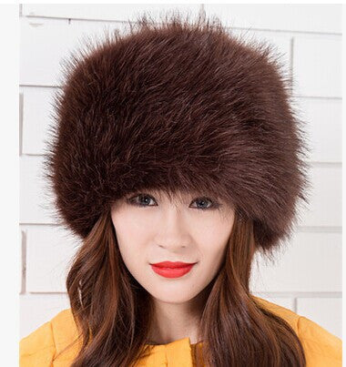 Free shipping 2014 new winter special female imitation fur hat ear cap imitation fox Korean tide outdoor hat