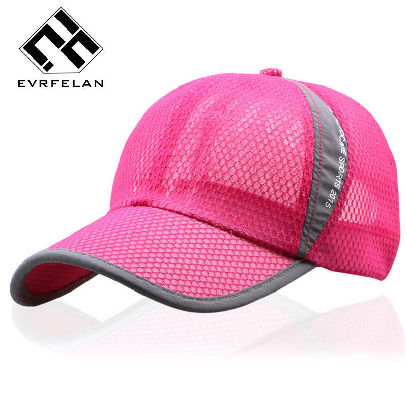 Unisex Summer Breathable Fashion Baseball Cap Hat Mesh Cap Baseball Hat Man Bone Women Golf Hats For Men Sport Cap Free Shipping