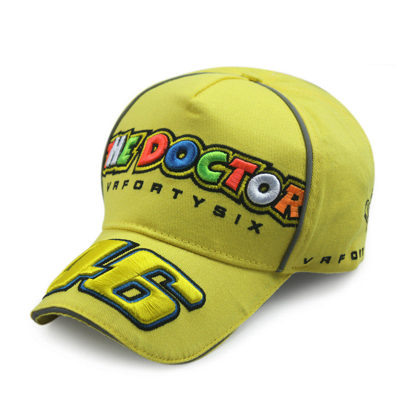 2016 F1 Car Motocycle Racing Moto Gp Rossi Vr 46 The Doctor Embroidery