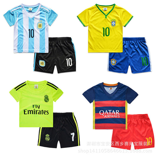 High quality breathable baby boy girls clothing set  summer children's clothes boys sport