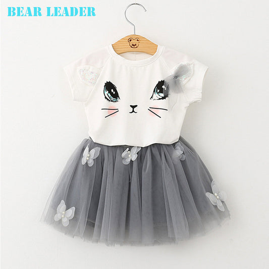 Bear Leader Girls Clothing Sets New Summer Fashion Style Cartoon
