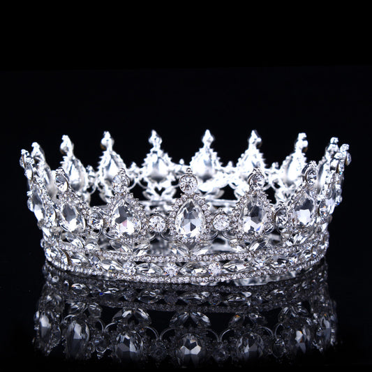 Hot European Designs Vintage Peacock Crystal Tiara Wedding Crown Bridal Tiara Accessories Rhinestone