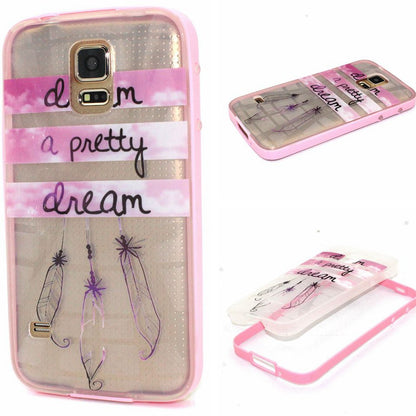 Hybrid Soft TPU Transparent Back Cover & Plastic Frame Cases for  Samsung Galaxy S5 - Shopy Max