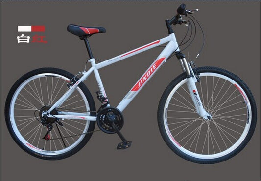 26-inch 21-speed mountain bike shock for men and women students speed dual - Shopy Max