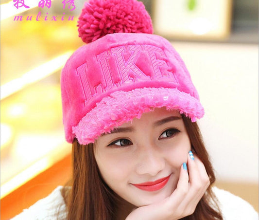 New 2016 free shipment Fashion Design winter hat woolen Hats Embroidery fashion Baseball hat nice - Shopy Max