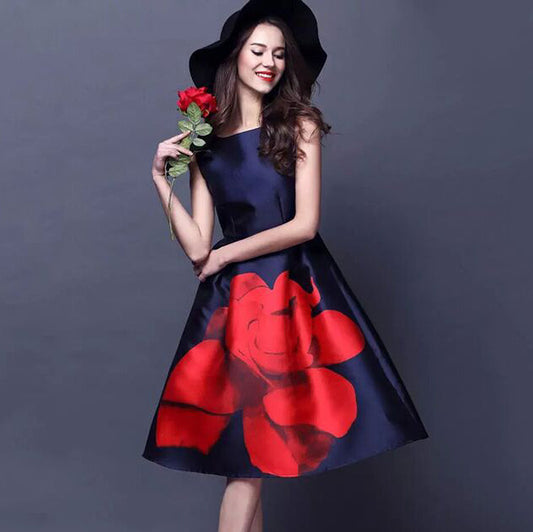New Arrival Spring Summer and Autumn Long Sleeveless Tank Dress Big Bottom