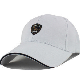 Men's Baseball sun caps sports brand hat wholesale fashion solid black white snapback popular cotton& polyester