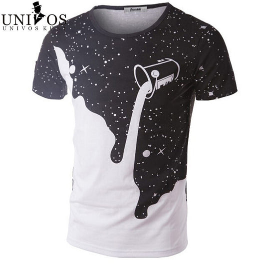 Trendy 3D Print Men T-Shirt (M-4XL) - Shopy Max