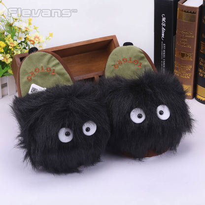 Anime Cartoon Totoro Cat Buss Fairydust Plush Shoes Home House Winter Slippers for Children Women Men Kids Slippers ANSE039
