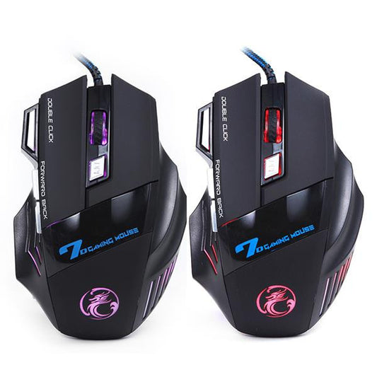 Professional Wired Gaming Mouse w/ 7 Buttons - Shopy Max