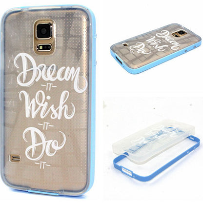 Hybrid Soft TPU Transparent Back Cover & Plastic Frame Cases for  Samsung Galaxy S5 - Shopy Max
