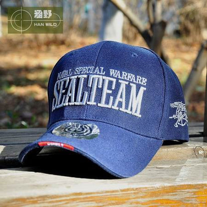 HAN WILD Genuine Outdoor New Hot Navy Baseball Caps Men Women SEALs Tactical Caps Army Fans Casual Sports Army Visors Navy SEALs