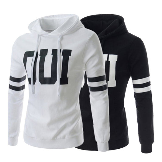 Letter Print Slim Sweater