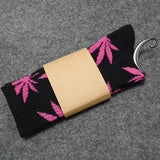 1 pair Men sock Maple leaf Socks long fashion Weed Socks - Shopy Max