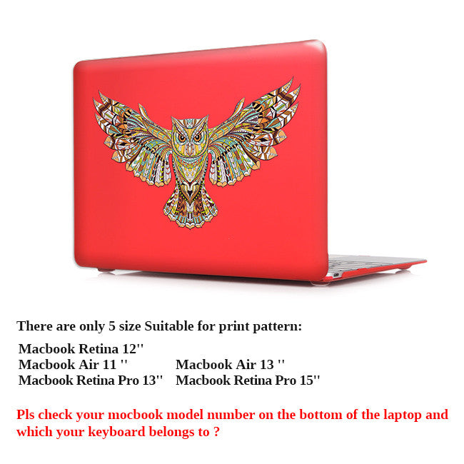 Eagle Owl Laptop Skin Case Notebook Cover for Macbook Air 11 13.3