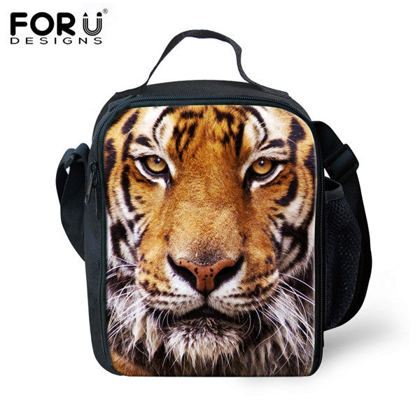 Waterproof Insulated Tote Kids School Lunch Animal Bags Thermal Food Picnic