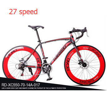 21/27 speed 700C road racing bike carbon steel frame mountain road