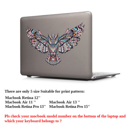 Eagle Owl Laptop Skin Case Notebook Cover for Macbook Air 11 13.3