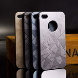 Wholesale hot sale 3D Diamond Aluminum Metal Water Cube + PC Material Phone Cases For Iphone 5 5s